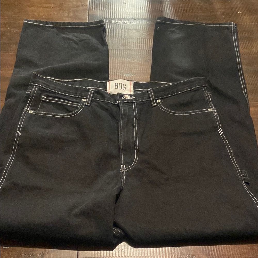 Men’s Urban Outfitters Black BDG Skate Fit jeans size 34x32